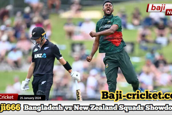 Crucial T20 Encounter: Bangladesh vs New Zealand Squads Showdown