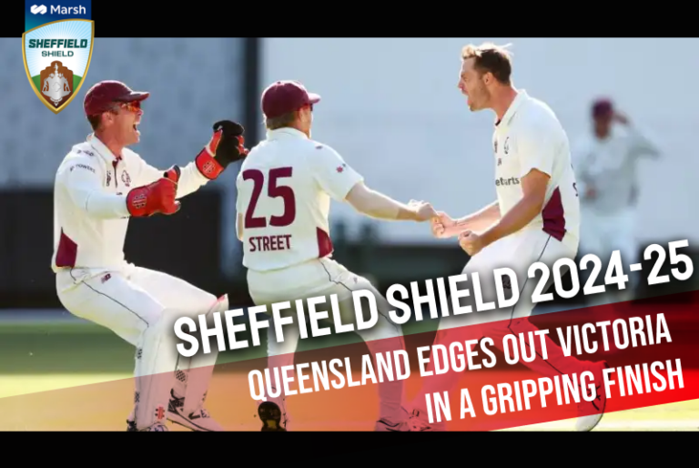 Sheffield Shield 2024-25: Queensland Edges Out Victoria in a Gripping Finish